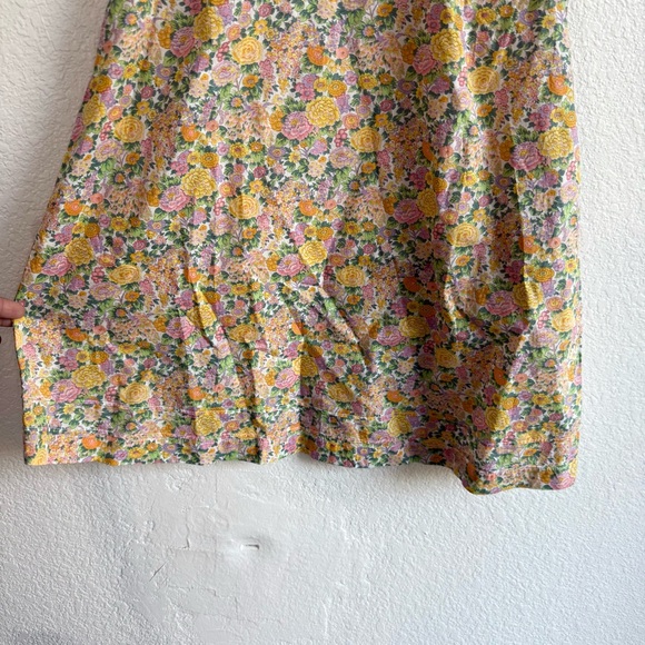 NEW Minnow Kids Girls Dress Liberty Floral Fabric Elysiah A Line Size 9/10 - Picture 8 of 10